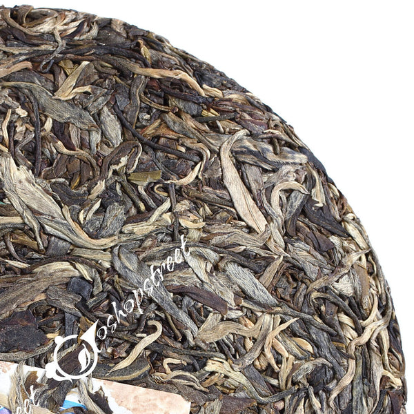 HelloYoung yr Organic Yunnan Certified Peafowl Banzhang Cake Raw Puer Pu'er Puerh Tea