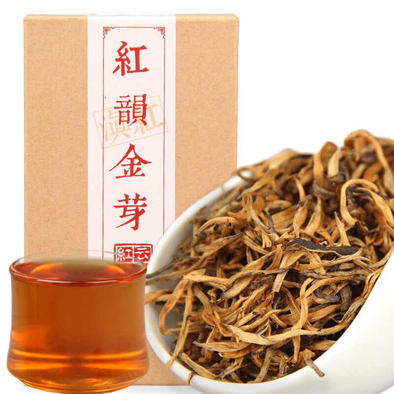 HelloYoung Tea/China Cha Dianhong Gold Bud Red Rhyme Jin Ya Black Tea Red 70gbox Main image