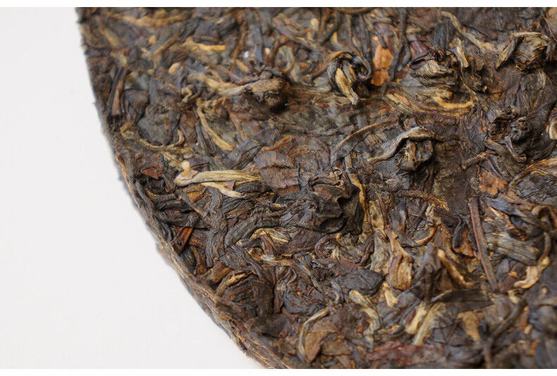 HelloYoung Xia Guan Yunnan Bulang Old Tree Sheng Puer Raw Puerh Tea Iron Cake 357g