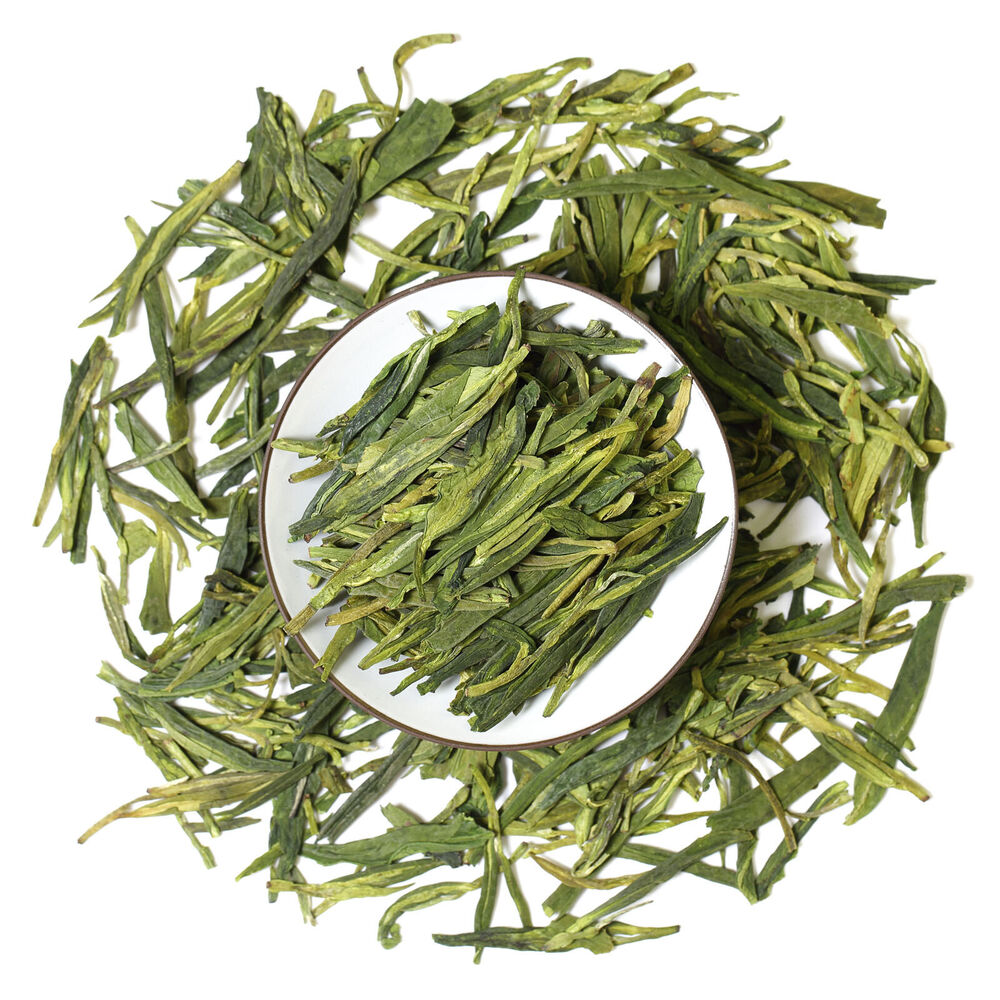 HelloYoung HELLOYOUNG 100g Spring Anji Bai Cha Long Jing White Dragon Well Chinese GREENTEA Main image