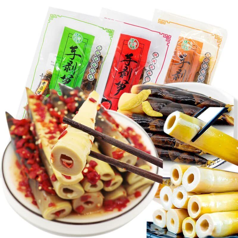 Pickled Veget 1PC手剥笋 Hand Peeled Bamboo Shoots (230g/Bag) Pickled Bamboo Shoots Main image