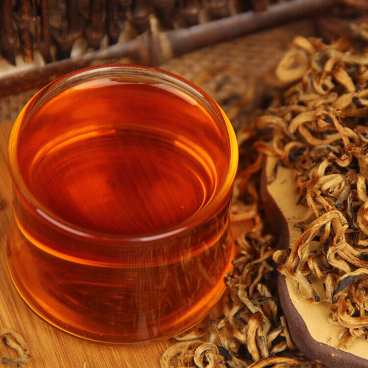 HelloYoung /Yunnan Quality Dian Hong Honey Golden Bud DianHong Black Chinese Tea