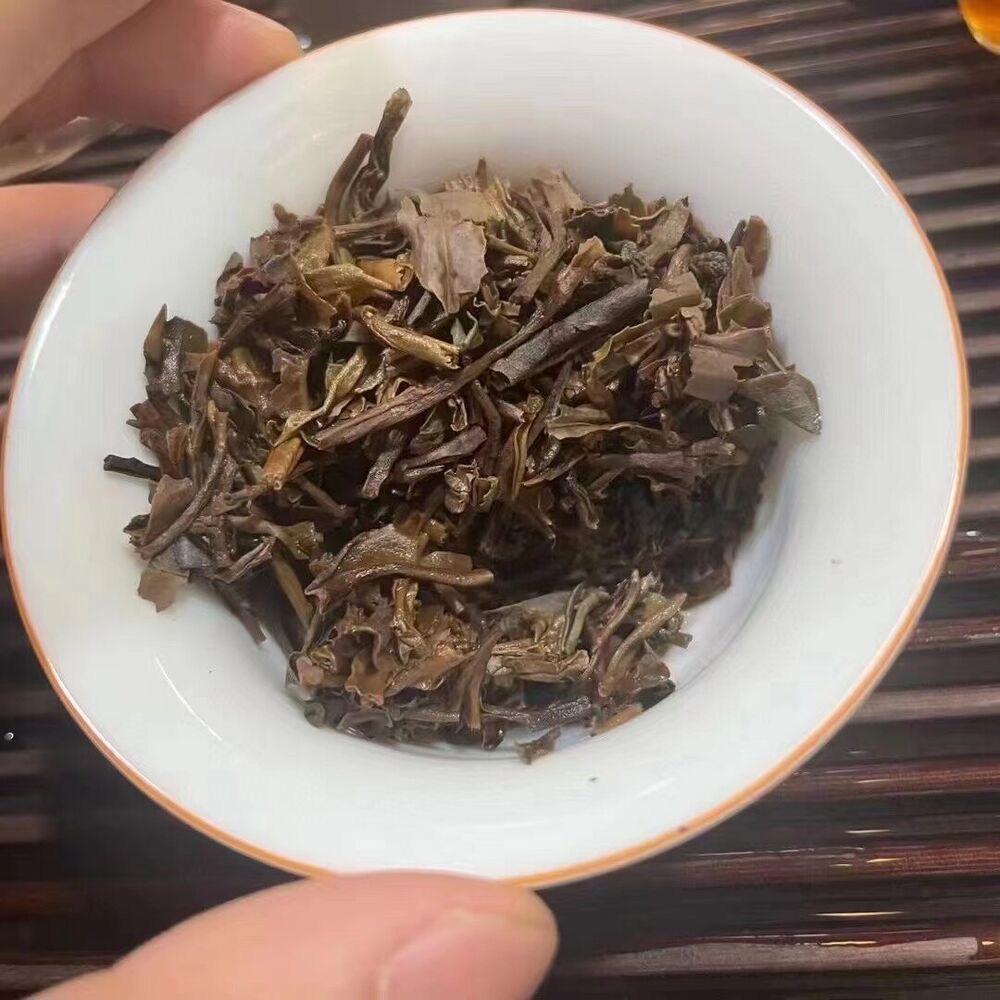 357g Yunnan Old Raw Puerh Tea  Banzhangwang Sheng Pu-erh Tea Cake Pu'er Tea