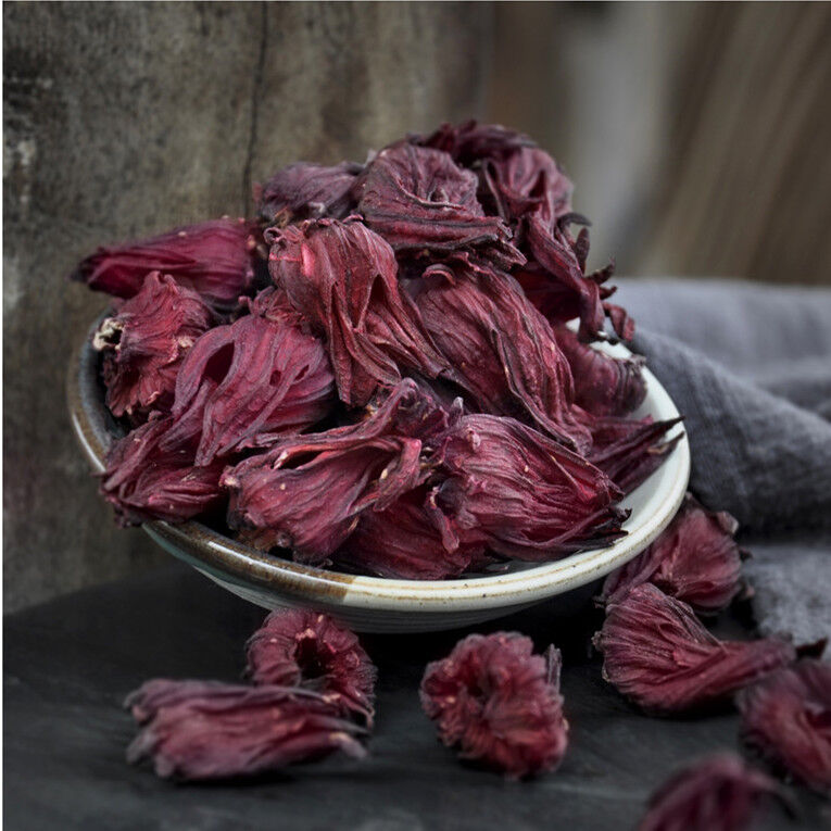 HelloYoung 50g-500g Roselle Tea Hibiscus Sabdariffa Floral Herbs Tea Slimming Flowers tea Secondary image