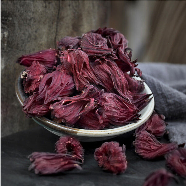 HelloYoung 50g-500g Roselle Tea Hibiscus Sabdariffa Floral Herbs Tea Slimming Flowers tea