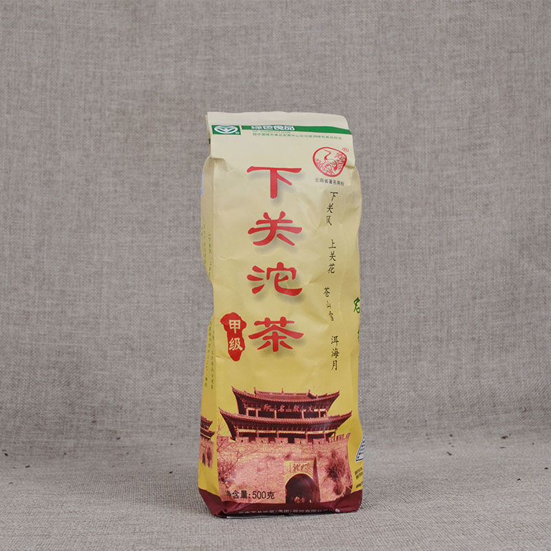 HelloYoung Year Yunnan Xiaguan Tuo Cha Jia Ji 1st Grade Puer Tea Raw Puerh Pu-erh 500g Main image
