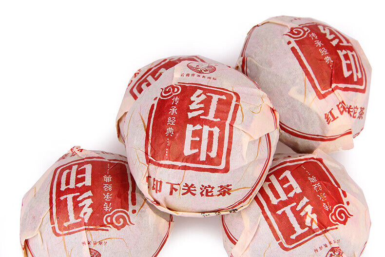HelloYoung Classic Red Seal * Yunnan XiaGuan TuoCha Pu Erh Tea Raw Tuo Cha 500g Tin