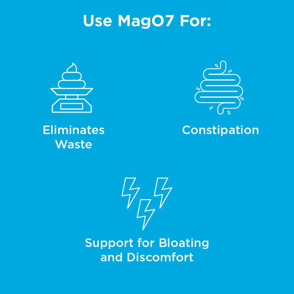 Mago7 -Natural Colon Cleanse & Detox -Occasional Constipation Relief 180 Capsule