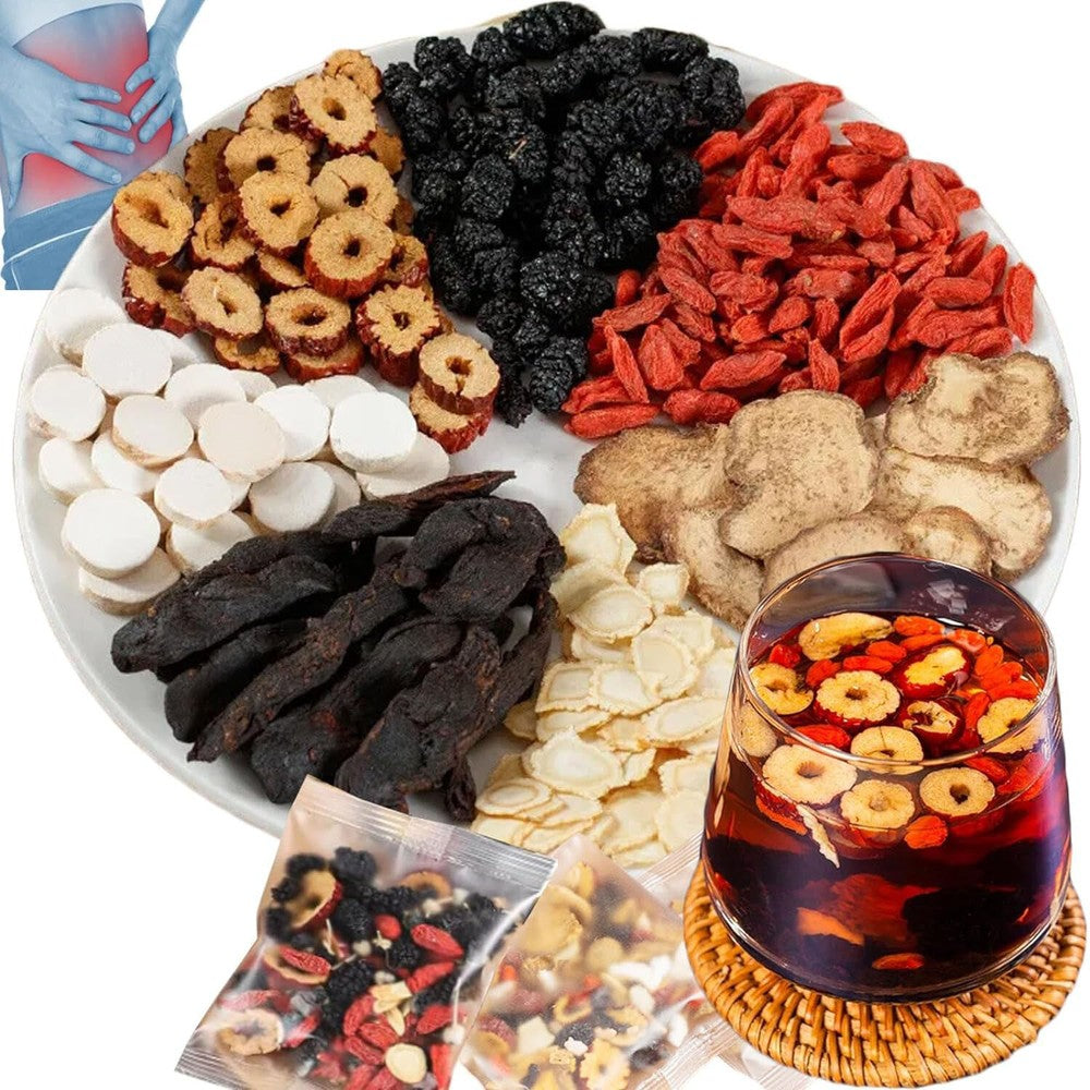 Ginseng Mulberry Medlar Tea, liver tea,kidney health Kidney Tea Chinese Herbal Secondary image