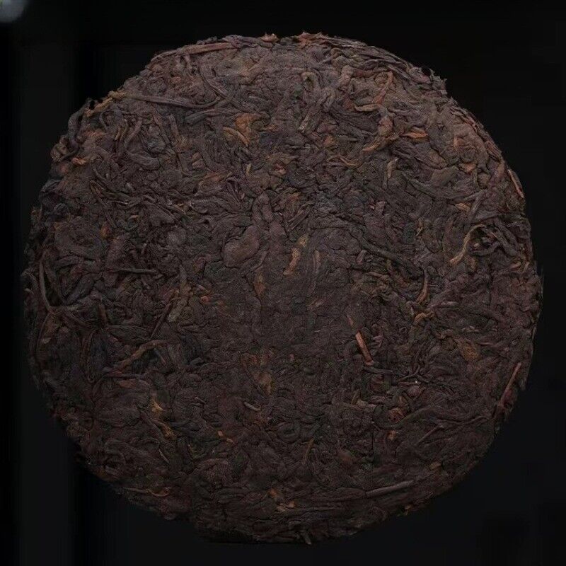 357g Yunnan Aged Puerh Ripe Tea  Menghai Qizi Super Grade Pu'er Tea Cake Secondary image