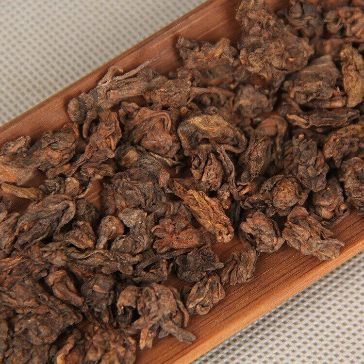 HelloYoung Chinese Yunnan Shu Puerh Tea "Pearl Old Tea Head" Ripe Puer Tea 200g