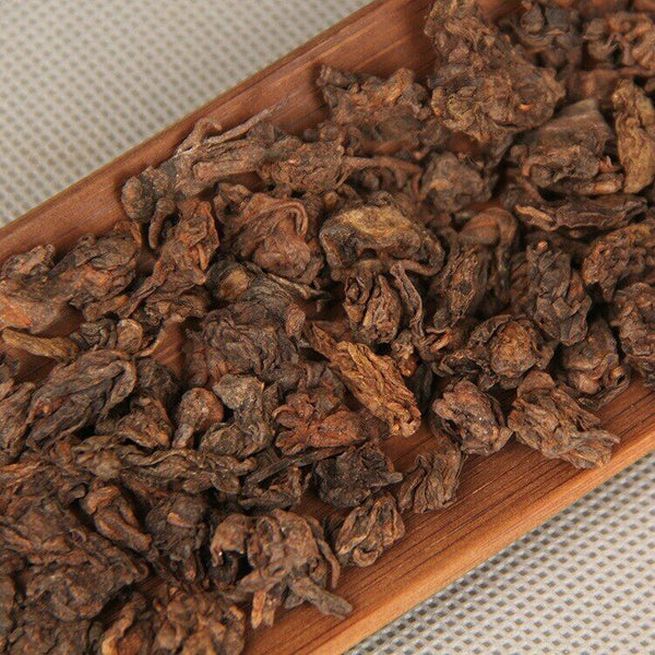 HelloYoung Chinese Yunnan Shu Puerh Tea "Pearl Old Tea Head" Ripe Puer Tea 200g