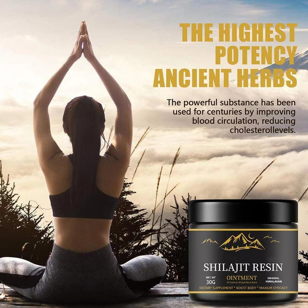 Himalayan Shilajit Soft Resin Organic Extract - Potent Fulvic Acid Supplement