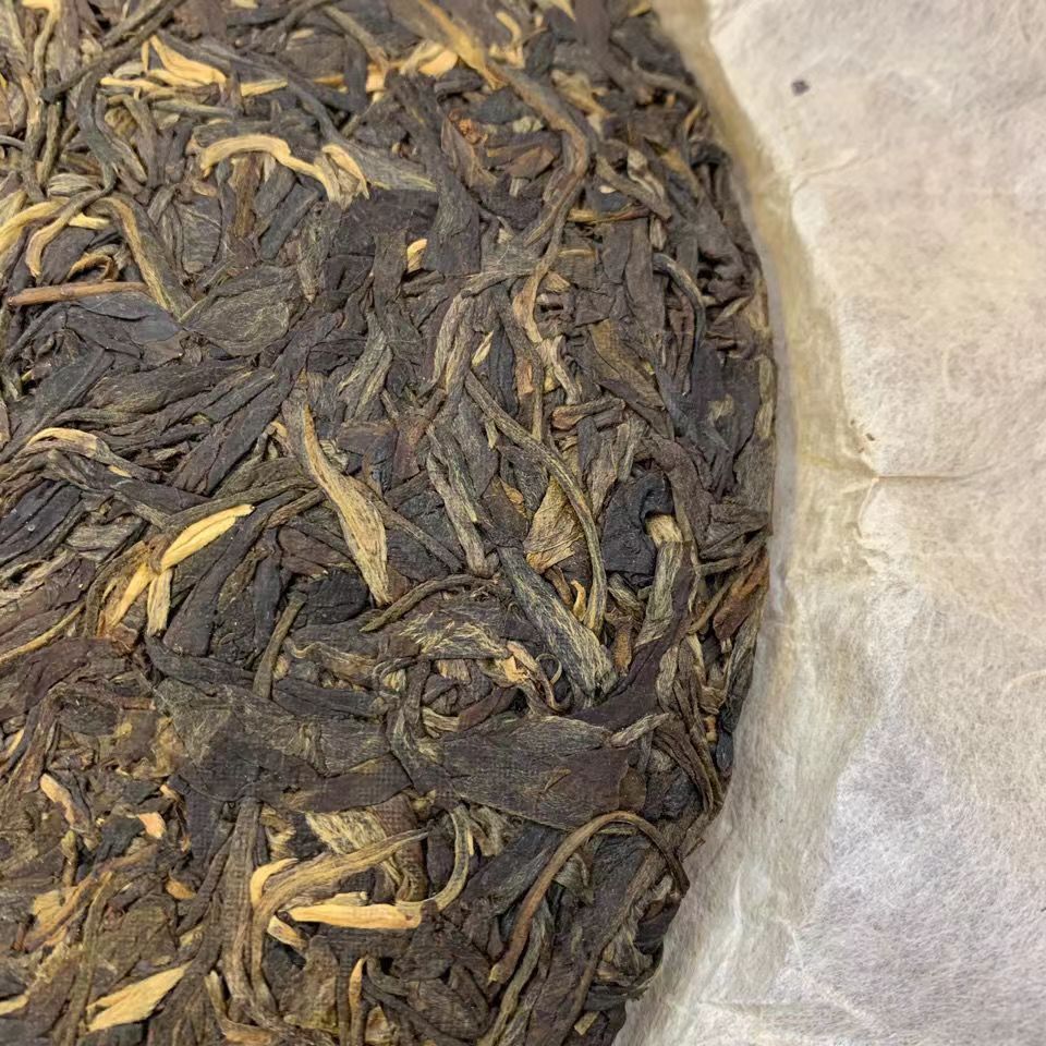 357g Yunnan Pu'er Tea Bnazhang Aged Tree Puerh Raw Tea Cake Old Pu-erh Tea