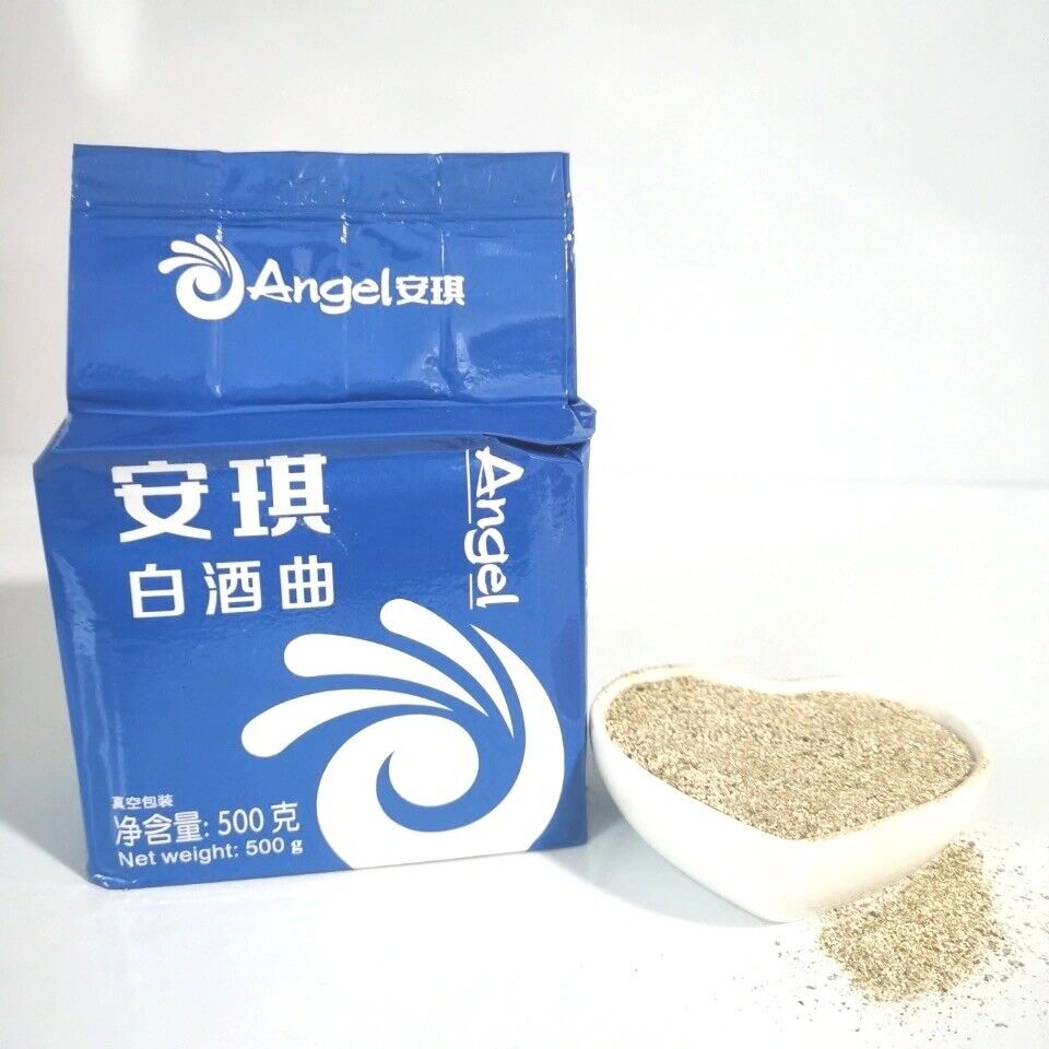 HelloYoung Dry Yeast Alcohol Fermentation White Wine Brewing Yeast Koji Yeast 安琪酒曲 500g Main image
