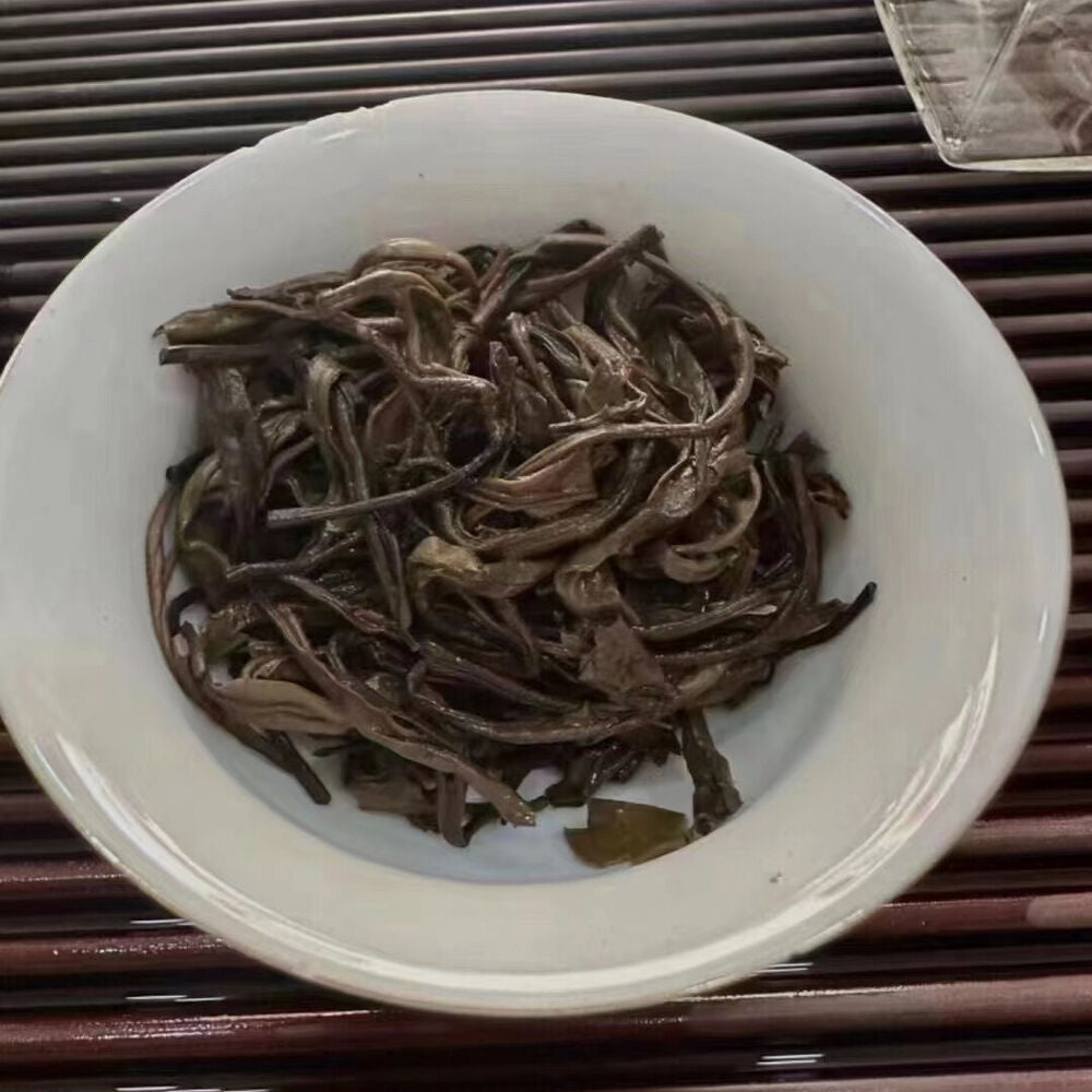 250g Yunnan Old Puerh Tea Yibang Loose Leaf Pu'er Tea Aged Raw Pu-erh Tea