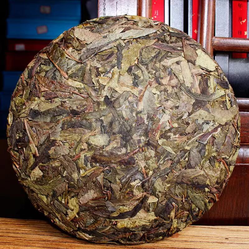 Lceland Golden Leaves Raw Pu'er Tea Cake Pu-erh Tea 357g Yunnan Puerh Raw Tea