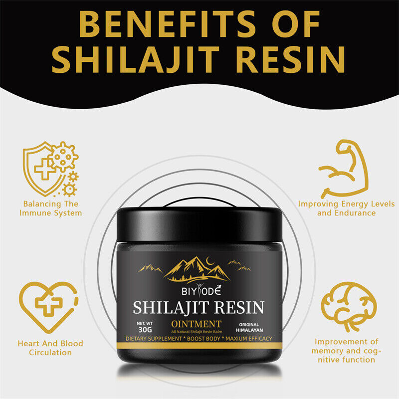 Himalaya Pure 100% Shilajit, Weiches Harz, Organisch, Extrem Potent, Fulvic Acid