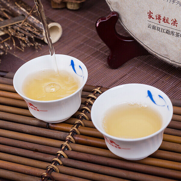 HelloYoung Yunnan Mengku Big Leaf Pu'er Tea Pu-erh Cake 500g Raw Cha Imperial Puer Tea