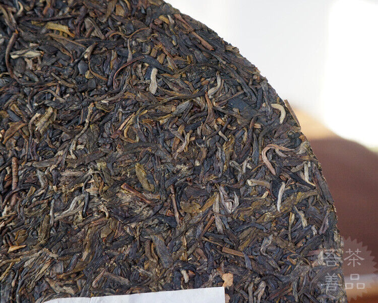 HelloYoung XIAGUAN Brand T8653 Discus Pu-erh Tea Cake 357g Raw Sheng Green Puer Tea