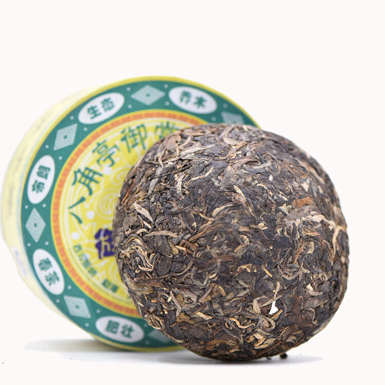HelloYoung Menghai Liming Octagonal Pavilion Royal Arbor Puer Tuocha Raw Tea 200g