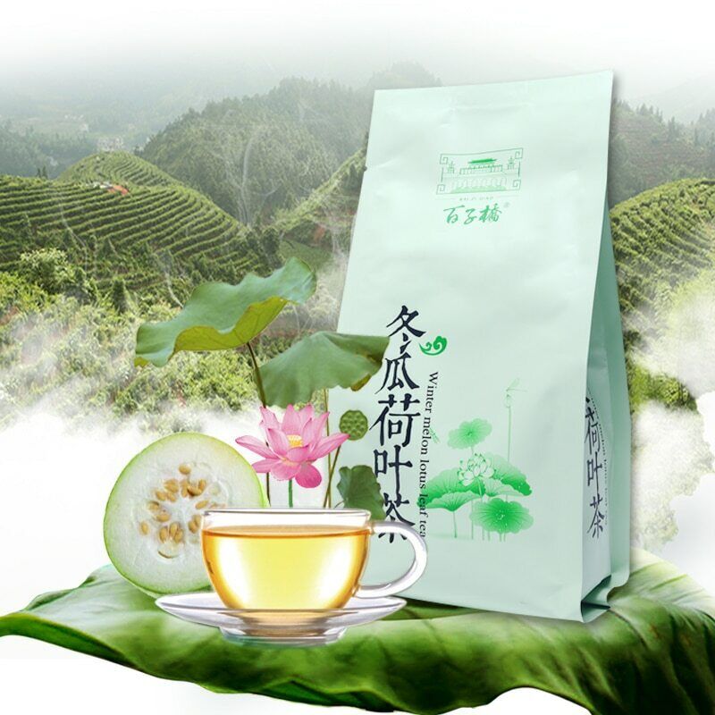 HelloYoung 40 Pcs Herbal Teabags Includes Rose Lotus Leaf and White Gourd Slimming Tea Bag