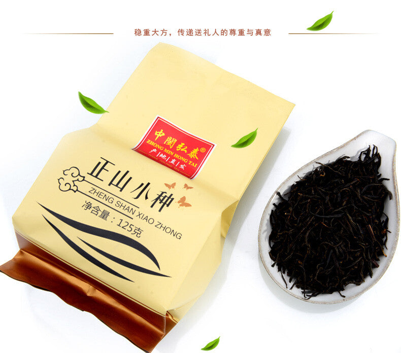 125g High Mountain Tea Fujian Wuyi Non-Smoked Lapsang Souchong Tea Black Tea