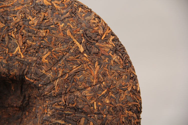 HelloYoung Puer Tea Cake 357g Palace Golden Bud Cooked Ripe Pu'er Puerh Pu-erh Tea