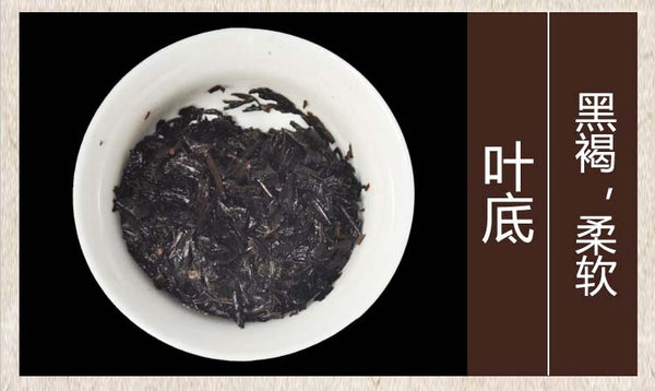 HelloYoung TeaWuzhou Liu Pao Tea Black Tea Aged Dark Tea Liubao Tea Cake Liu Bao HEI CHA 480g