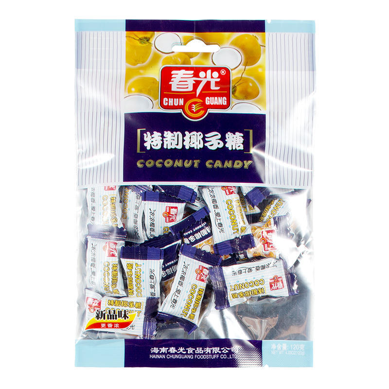 Chun Guang Foods Special Coconut Candy 120g*3bags Hainan Specialty Candy