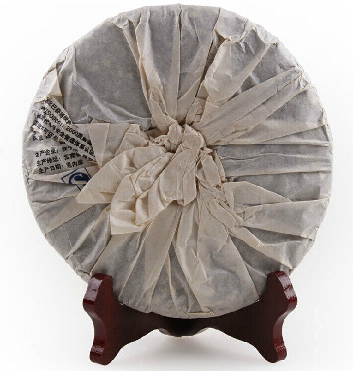 HelloYoung Lao Tong Zhi 7978 Haiwan Old Comrade Puer Tea Cake 357g Ripe Pu-erh Shu Tea Secondary image