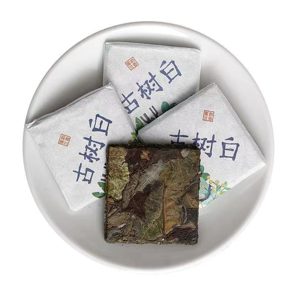 250g Yunnan White Puerh Raw Tea Mini Pu'er Tea Brick Pu-erh Green Tea Benefits