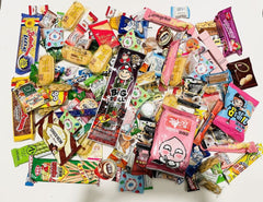 100 Stück Los Asian Snack Box J Vielfalt behandeln Probe Tester