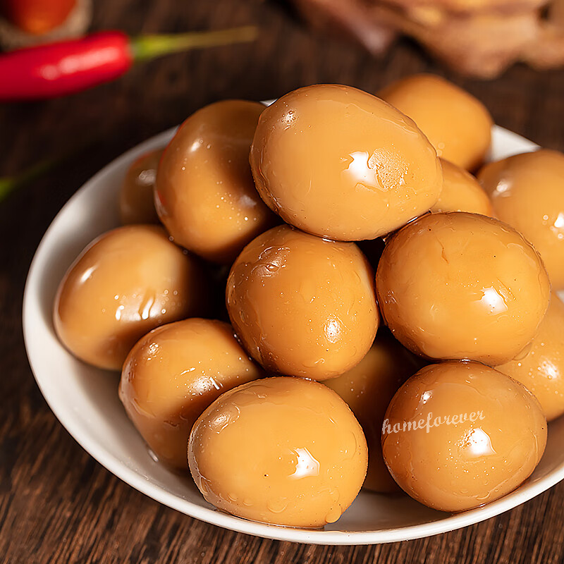 500g Jinzai Quail Egg Snacks 4 Flavors Chinese Snack 劲仔小蛋圆圆爆汁鹌鹑蛋中国零食特产 Main image