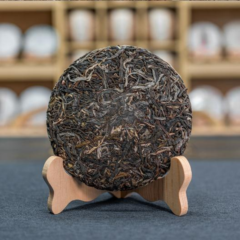 200g Yunnan Raw Puerh Tea Mansong Organic Pu-erh Tea Cake Chinese Pu'er Shengcha Secondary image