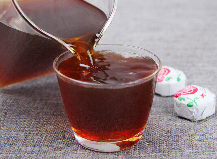 HelloYoung Yunnan Puer Tuo Red Rose Flower Flavor Mini Ripe Tuocha Pu'er Pu Erh Tea 500g