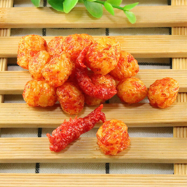 10/20/30 Bags shrimp fish egg spicy strip campus casual zero food 平汝虾鱼蛋辣条中国休闲零食品