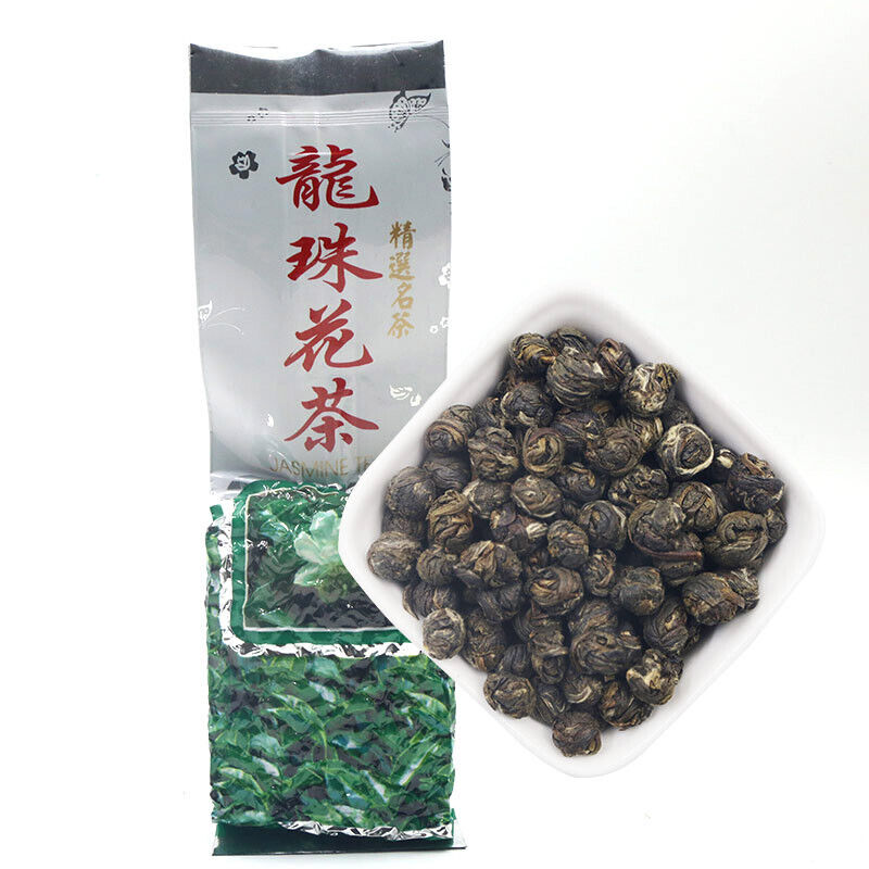 Jasmine Flower Tea Natural Jasmine Pearls Fresh Dragon Pearl Green Tea Main image