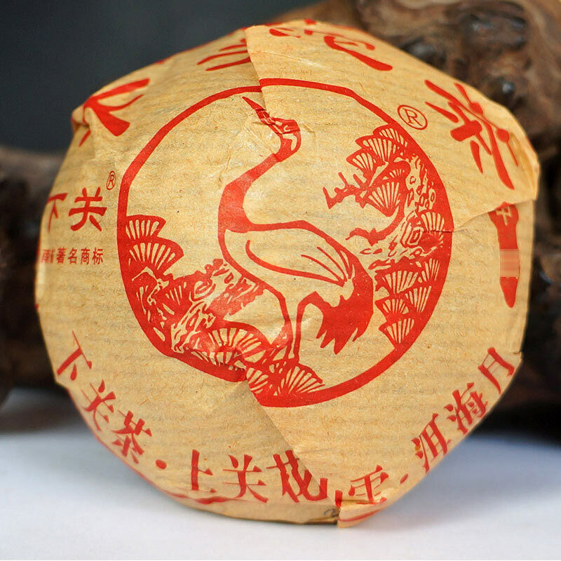HelloYoung Xia Guan Raw Puer Yunnan Tuocha Aged Shen Pu Erh Tea Tuo Cha 100g Main image