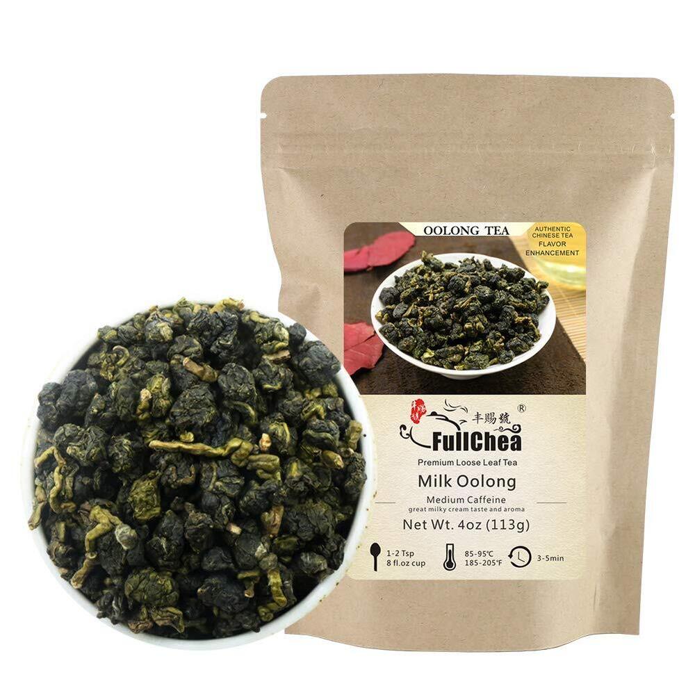 HelloYoung FullChea Milk Oolong Tea Taiwan JinXuan Great Milky Cream Taste 113g