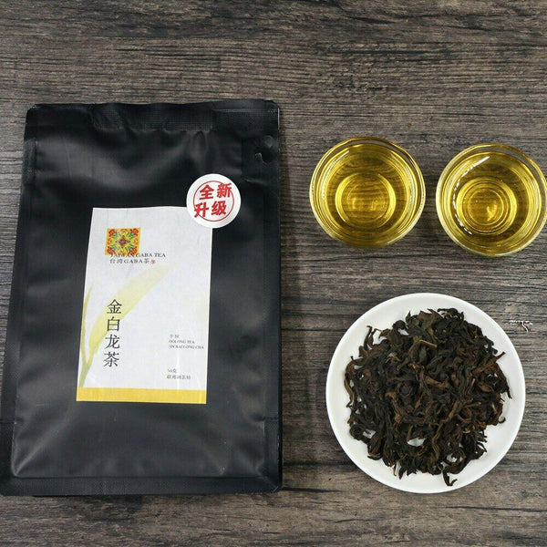 HelloYoung Gaba Tea Taiwan High Mountain Tea Strips Shape Gabaron Tea