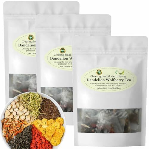Dandelion Wolfberry Organic Kidney Liver Chinese Tea Chicory and Gardenia Tea Main image
