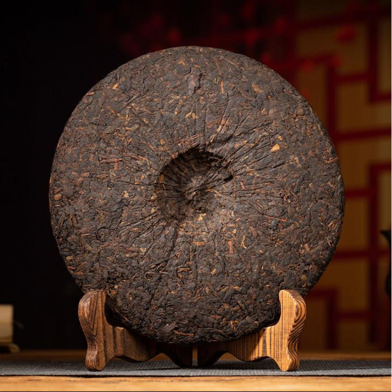 357g Yunnan Pu-erh Ripe Tea Cake Menghai Ancient Tree Cooked Puerh Tea Pu'er Tea