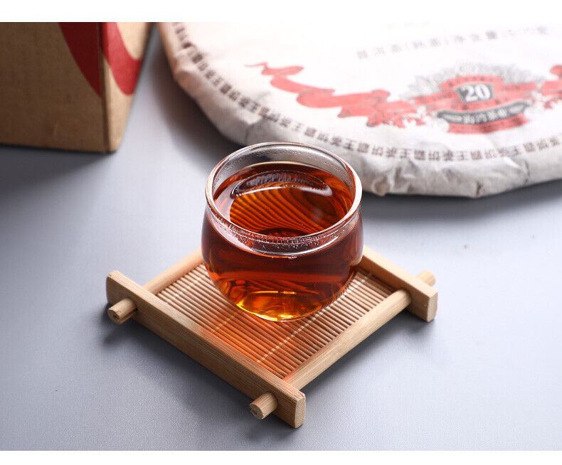 HelloYoung Ba Wang Cha Beeng * Haiwan Giant Pu-erh Tea Cake Ripe Puer Black Pu Er 500g