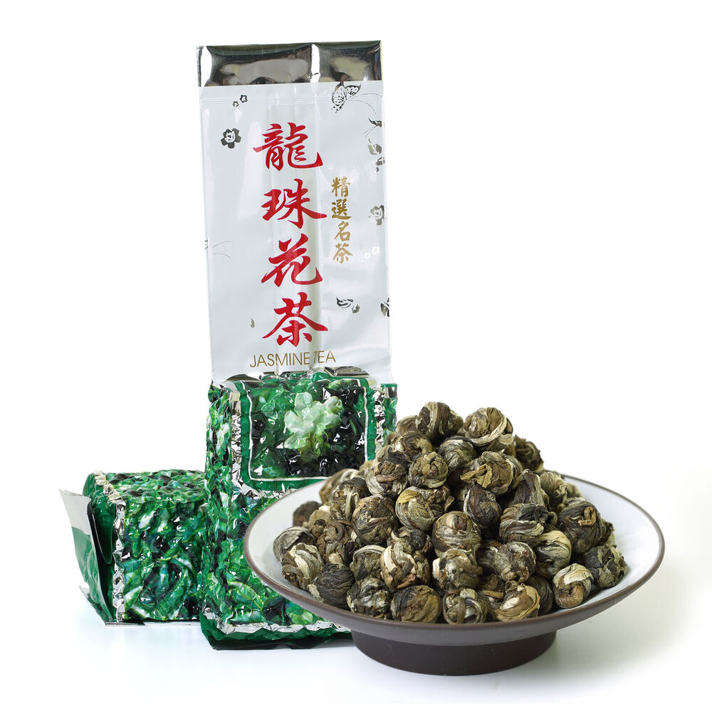 HelloYoung HELLOYOUNG Supreme Jasmine Dragon Pearl Leaf Chinese Green Tea Hand Roll Ball Main image