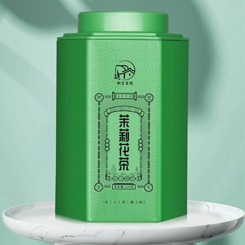 HelloYoung /Jasmine Green Tea Loose Leaf Jaszmine with Piluochun for Beauty 125g Main image