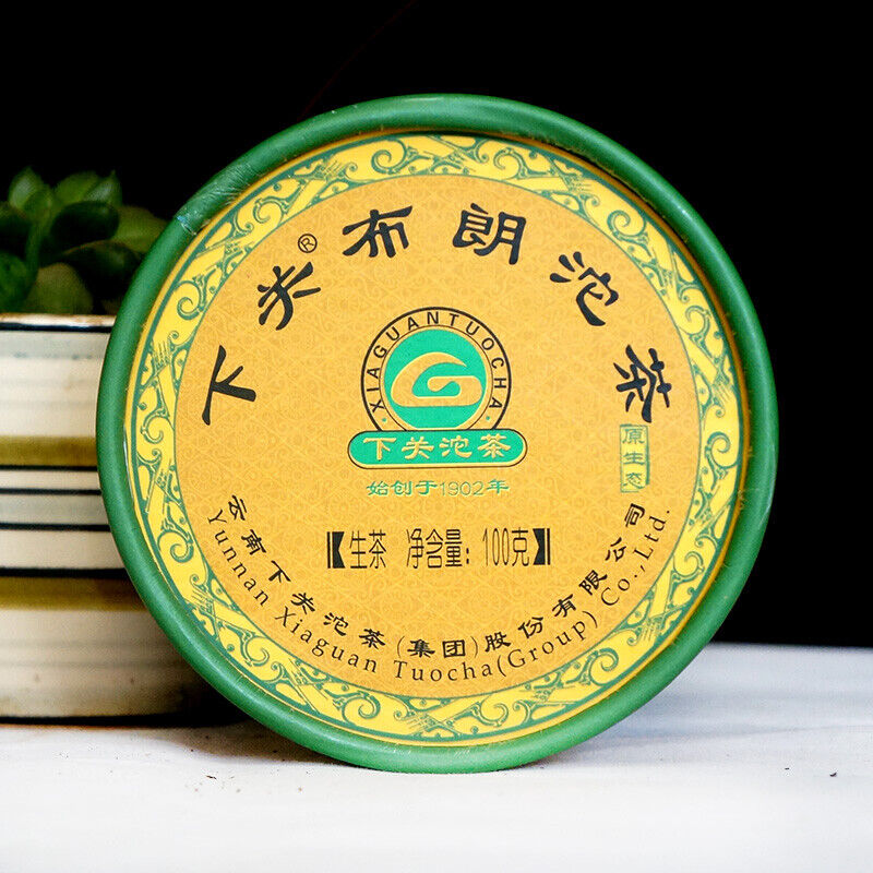 HelloYoung Bulang Ancient Tree Puerh Shen Xiaguan Tuocha Pu'er Tea Raw Tea 100g Box