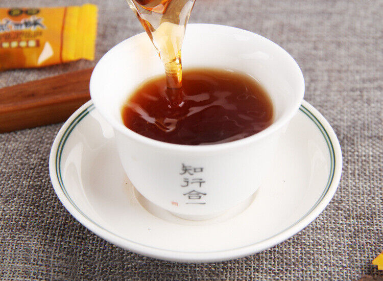 HelloYoung Pu-erh Glutinous Rice Aroma Ripe Puer Tea Mini Cake Tuo Cha Tea Cooked Pack 500g