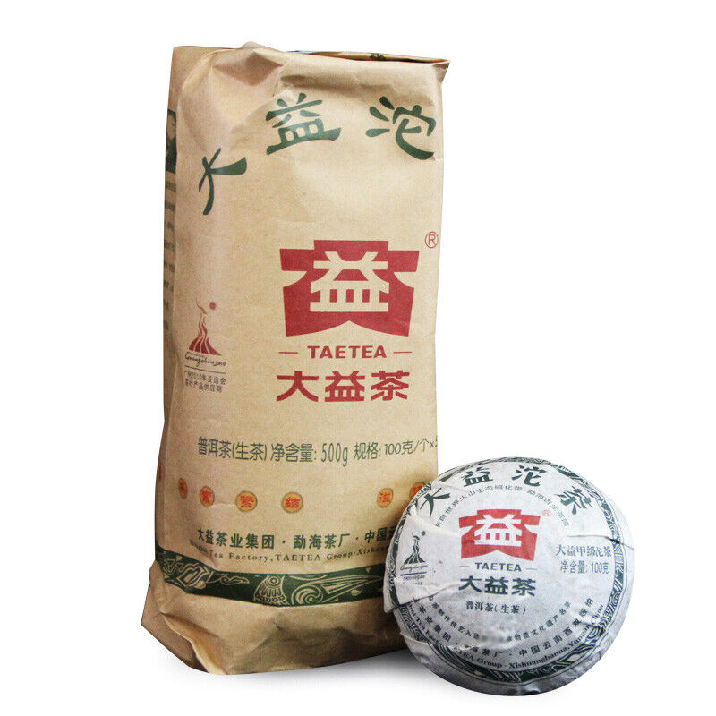 HelloYoung Year TAETEA Jia Ji Tuo Cha Dayi Pu-erh Tea Tuo 500g Sheng Puer Raw Tuocha