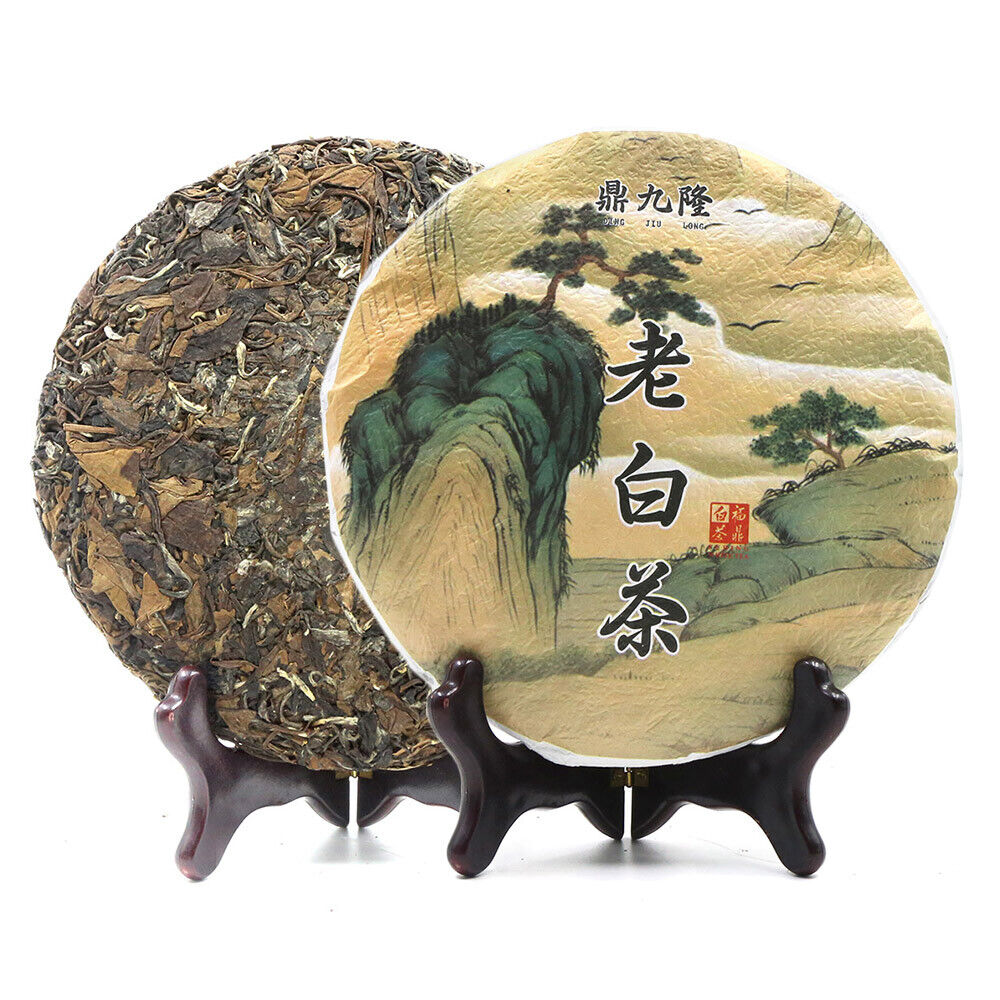 HelloYoung Landscape Old Bai Cha FuJian White Tea Cake 350g Main image